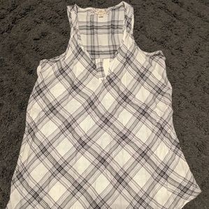 Plaid tank top